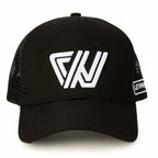 Boné Preto com Branco