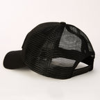 Boné Preto com Laranja