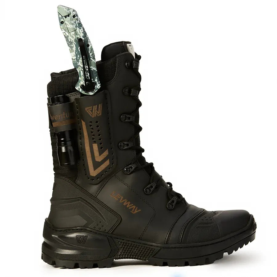 Bota Coturno Nômade Preto